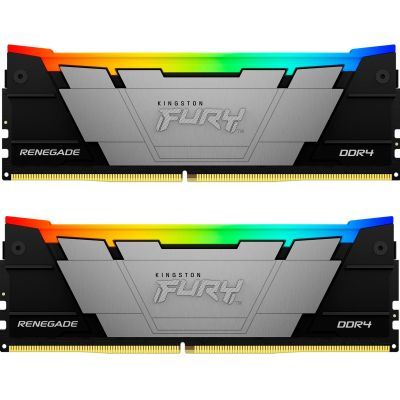 Модуль пам\'яті для комп\'ютера DDR4 64GB (2x32GB) 3600 MHz FURY Renegade RGB Kingston Fury (ex.HyperX) (KF436C18RB2AK2/64)