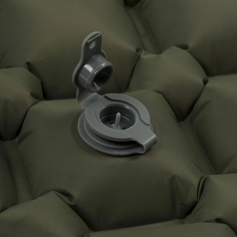 Туристичний килимок Highlander Nap-Pak Inflatable Sleeping Mat PrimaLoft 5 cm Olive (AIR072-OG) (930481)