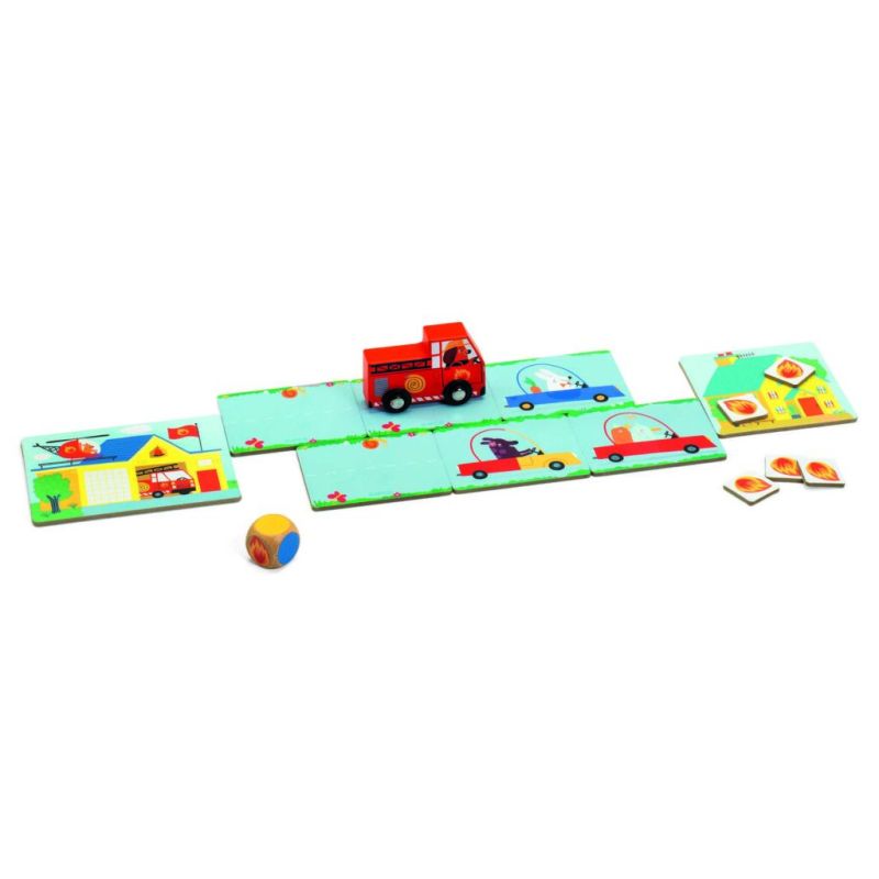 Развивающая игрушка Djeco Игра Пожарные (DJ08571)