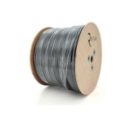 Кабель комбінований Ritar RG59 75 Ом 0,81мм.CU, 64x0.12m CCA, 2x0.5mm2, black, 305м (B305-RG59CU+2x0.5mm C)