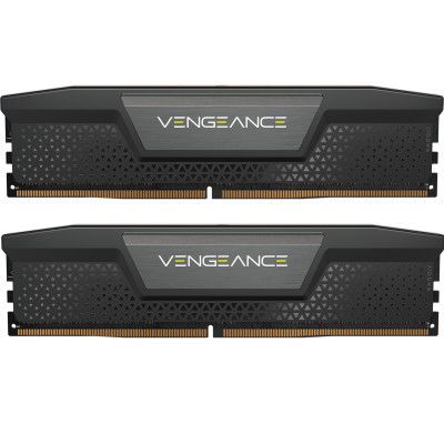 Модуль пам\'яті для комп\'ютера DDR5 96GB (2x48GB) 6400 MHz Vengeance Black Corsair (CMK96GX5M2B6400C32)