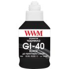 Чернила WWM Canon GI-40 для G5040/G6040 190г Black Pigmented (KeyLock) (G40BP)