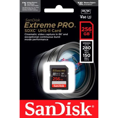 Карта пам\'яті SanDisk 256GB SDXC class 10 UHS-I Extreme Pro (SDSDXEP-256G-GN4IN)
