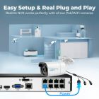 Реєстратор для відеоспостереження Reolink NVS8 без HDD (RLN8-410 без HDD)