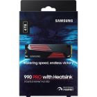 Накопичувач SSD M.2 2280 4TB 990 PRO with Heatsink Samsung (MZ-V9P4T0CW)