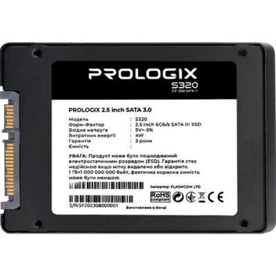 Накопичувач SSD 2.5" 960GB Prologix (PRO960GS320)
