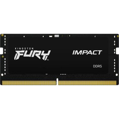 Модуль пам\'яті для ноутбука SoDIMM DDR5 16GB 6000 MHz Impact XMP Kingston Fury (ex.HyperX) (KF560S38IB-16)