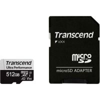 Карта пам\'яті Transcend 512GB microSDXC class 10 UHS-I U3 A2 (TS512GUSD340S)