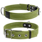 Ошейник для животных Collar Брезент двойной Ш 35 мм Д 51-63 см (6138)