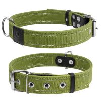 Нашийник для тварин Collar Брезент подвійний Ш 35 мм Д 51-63 см (6138)