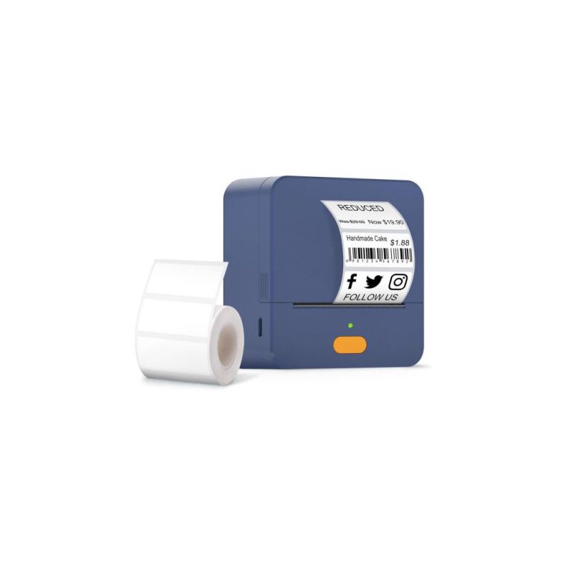 Принтер этикеток UKRMARK UP1BL bluetooth, USB, синий (900773)