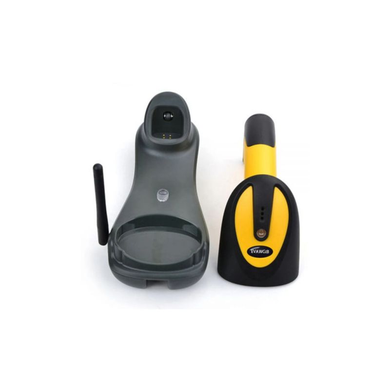 Сканер штрих-кода UKRMARK EV-W2503 2D, 433MHz, USB, IP64, stand, black/yellow (900769)