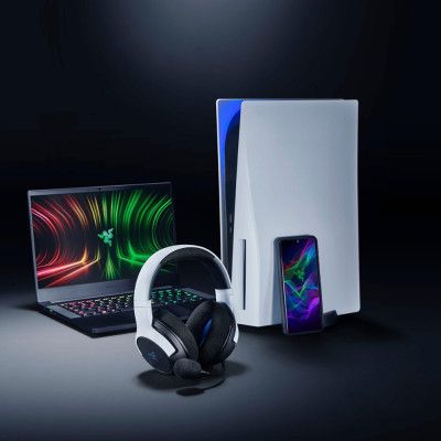 Наушники Razer Kaira Hyperspeed for PS5 Bluetooth White/Black (RZ04-03980200-R3G1)