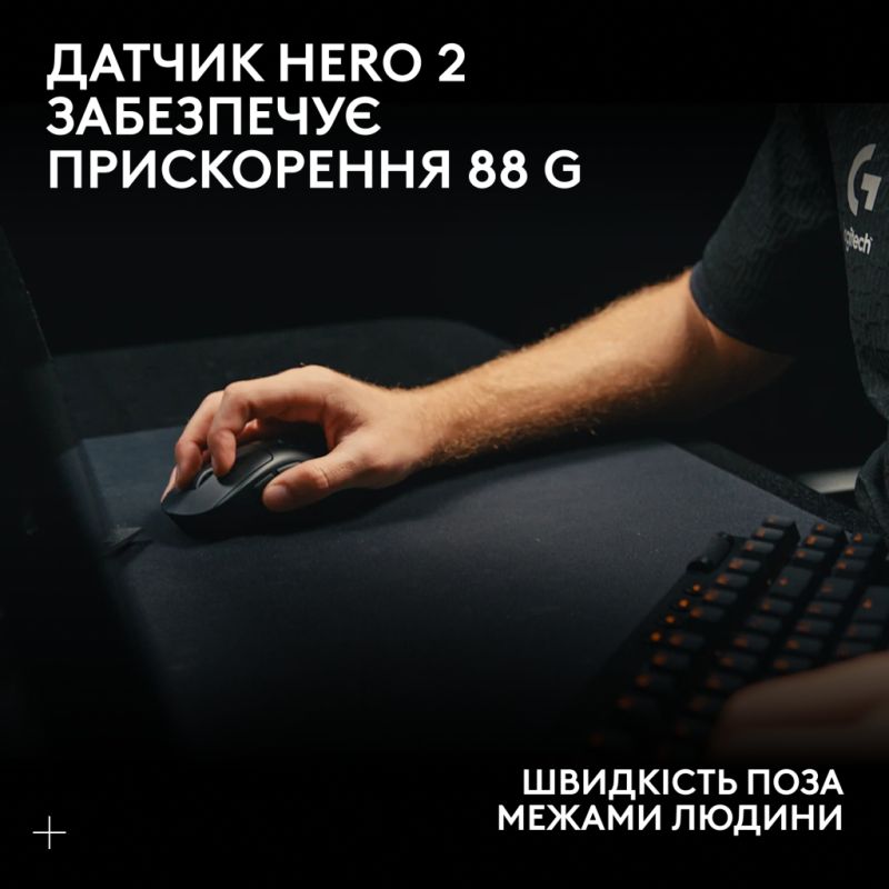 Мишка Logitech G Pro X Superlight 2 Lightspeed Wireless White (910-006638)