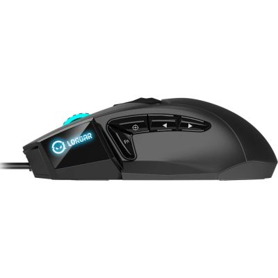 Мишка Lorgar Stricter 579 RGB USB Black (LRG-GMS579)