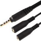 Перехідник XoKo SC-009 Jack 2x3.5-мм jack(M) - 3.5-мм 4pin jack(F) (XOKO SC-009)