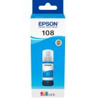 Контейнер с чернилами Epson 108 EcoTank L8050/L18050 cyan (C13T09C24A)