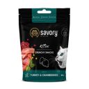 Лакомство для котов Savory для здорового роста котят, индейка с клюквой 50 г (4820232631393)