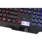 Клавиатура Xtrike ME KB-306 LED USB UA Black (KB-306UA)
