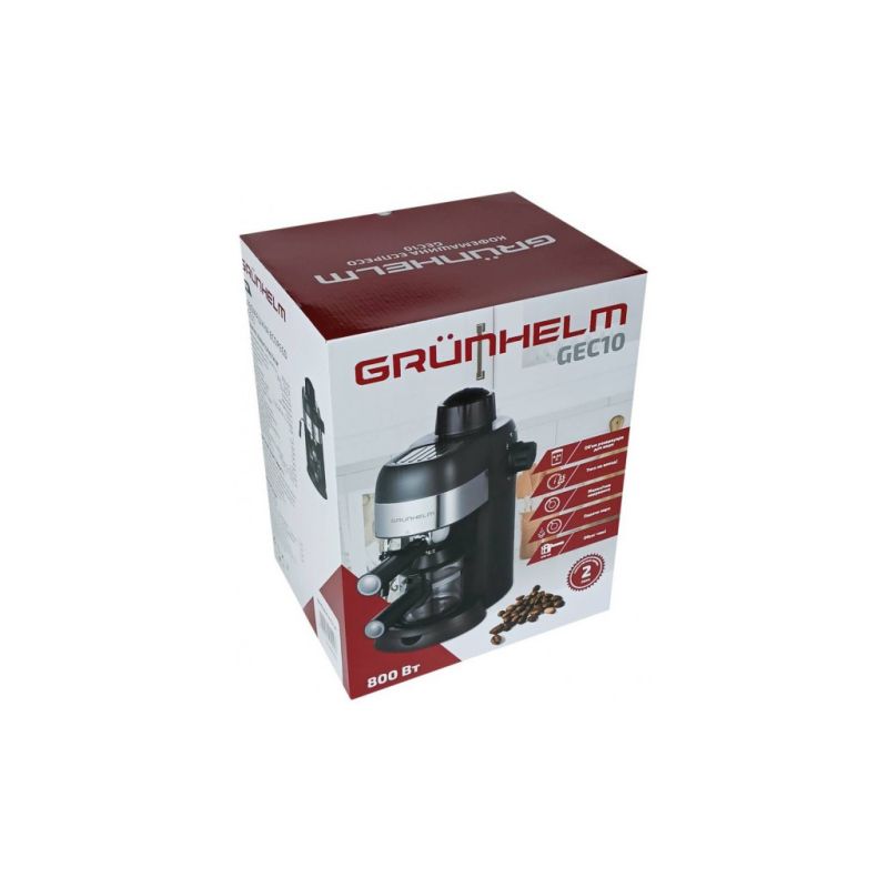 Рожковая кофеварка эспрессо Grunhelm (GEC10)