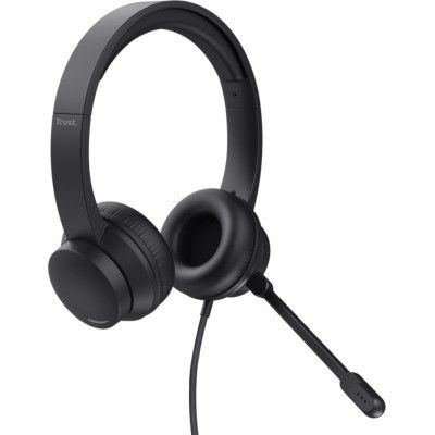 Наушники Trust Ayda PC USB-A Black (25088)