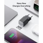 Зарядний пристрій Anker USB-C PD30W PowerPort 511 Nano III white (A2147G21)
