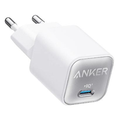 Зарядний пристрій Anker USB-C PD30W PowerPort 511 Nano III white (A2147G21)