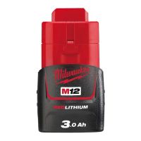 Аккумулятор к электроинструменту Milwaukee Li-Ion, M12 B3, 3Ah (4932451388)