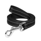 Поводок для собак Dog Extreme из нейлона Ш 20 мм Д 200 см черный (04631)