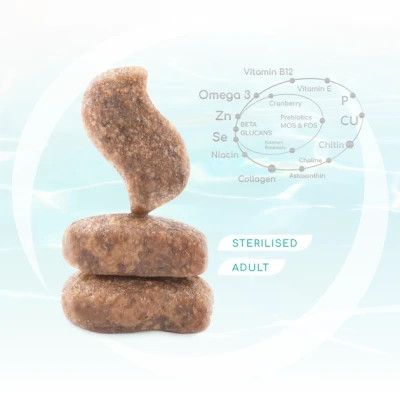 Сухий корм для кішок Optimeal Beauty Fitness для стерилізованих/кастрованих з морепродуктами 4 кг (4820215369824)