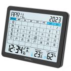 Настольные часы Technoline календар WT2600 Black (DAS302467)