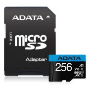Карта пам\'яті ADATA 256GB microSDXC calss 10 UHS-I V10 A1 (AUSDX256GUICL10A1-RA1)