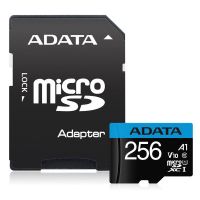 Карта пам\'яті ADATA 256GB microSDXC calss 10 UHS-I V10 A1 (AUSDX256GUICL10A1-RA1)