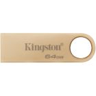 USB флеш накопитель Kingston 64GB DataTraveler SE9 G3 Gold USB 3.2 (DTSE9G3/64GB)
