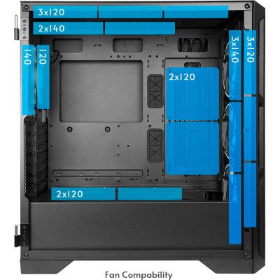 Корпус для ПК Chieftec APEX (GA-01B-TG-OP)