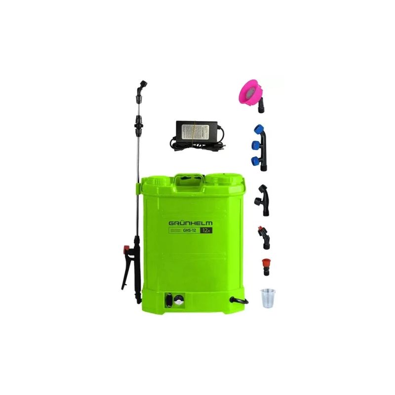 Опрыскиватель Grunhelm GHS-12, (8АН/12V, 2-4бар, 12л) (133783)
