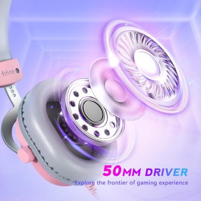 Навушники Fifine (H9P) Pink (H9P)