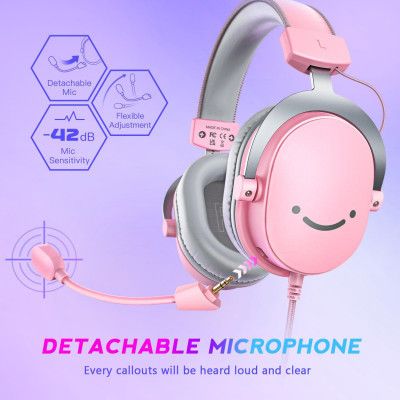 Навушники Fifine (H9P) Pink (H9P)