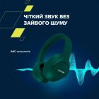 Наушники Canyon OnRiff 10 ANC Bluetooth Green (CNS-CBTHS10GN)