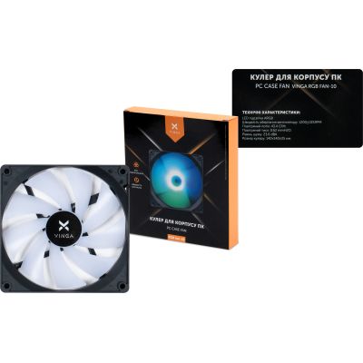 Кулер до корпусу Vinga (RGB fan-10)