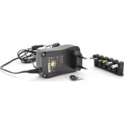 Блок живлення мережевий Voltronic 18W Universal, Output 3V-12V, 2.35*0.75/ 3.0*1.1/3.5*1.35/4.0*1.7 /5.5*2.1/5.5*2.5 (12491 / YT-UPS18W)
