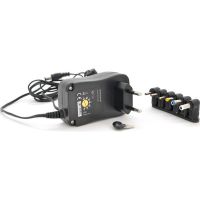 Блок питания сетевой Voltronic 24W Universal, Output 3V-12V, 2.35*0.75/ 3.0*1.1/3.5*1.35/4.0*1.7 /5.5*2.1/5.5*2.5 (13034 / YT-UPS24W)