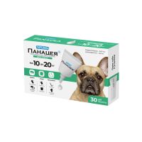 Капли для животных Superium Панацея Противоразитарные для собак 10-20 кг (9143)