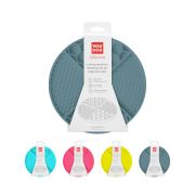 Универсальная посуда для животных WAUDOG Silicone Коврик для слизывания 21х21х3 см серый (235011)