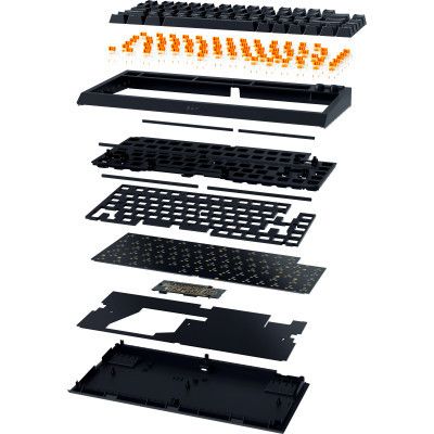 Клавиатура Razer BlackWidow V4 75% USB UA Black (RZ03-05000100-R3M1)