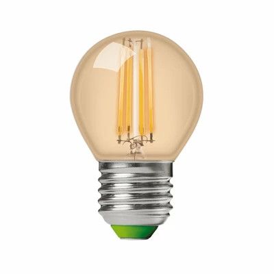 Лампочка Eurolamp LED G45 5W 530 Lm E27 3000K deco 2шт (MLP-LED-G45-05273(Amber))