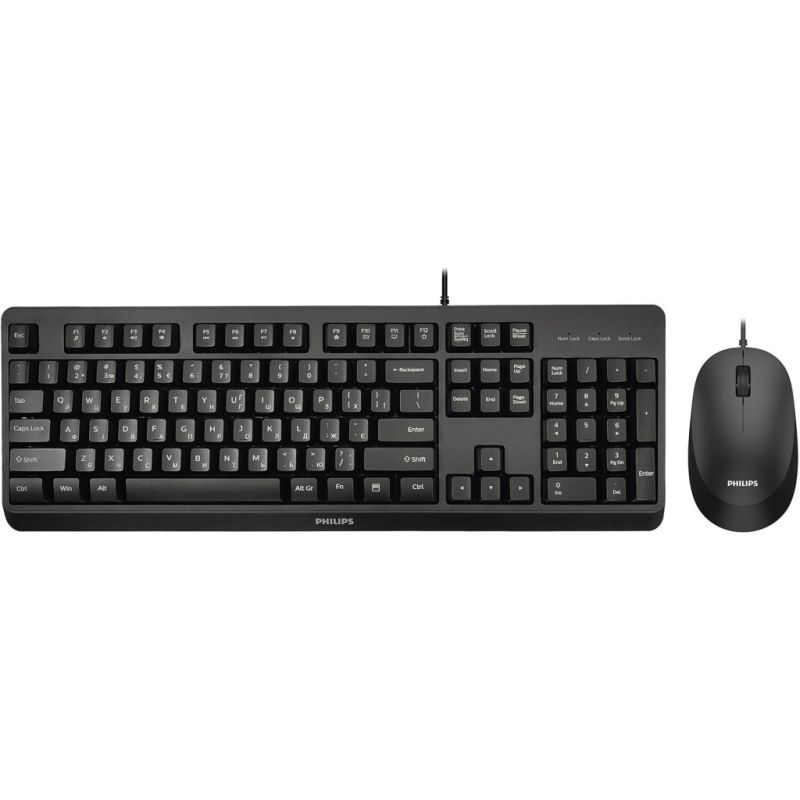 Комплект Philips USB Black (SPT6207BL/00)