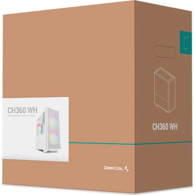 Корпус для ПК Deepcool (CH360 White)