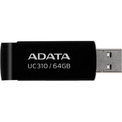 USB флеш накопитель ADATA 64GB UC310 Black USB 3.0 (UC310-64G-RBK)