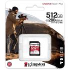 Карта пам\'яті Kingston 512GB SDXC class 10 UHS-II U3 Canvas React Plus (SDR2V6/512GB)